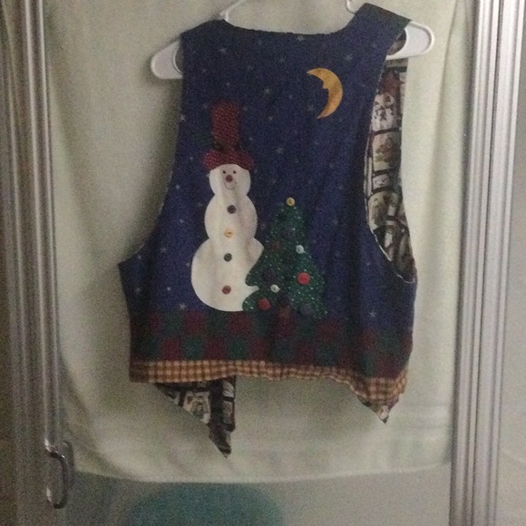 Festive Patchwork Vest - Picture 2 of 2